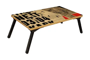 Bourdeau Datastativ 25 cm - Tre/natur/Svart - Oppbevaring - Oppbevaring til småting