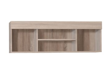 Cezar Hylla 120x18x42 cm Ek 120x25x40 - Oppbevaring - Oppbevaring til småting - Vegghengt oppbevaring