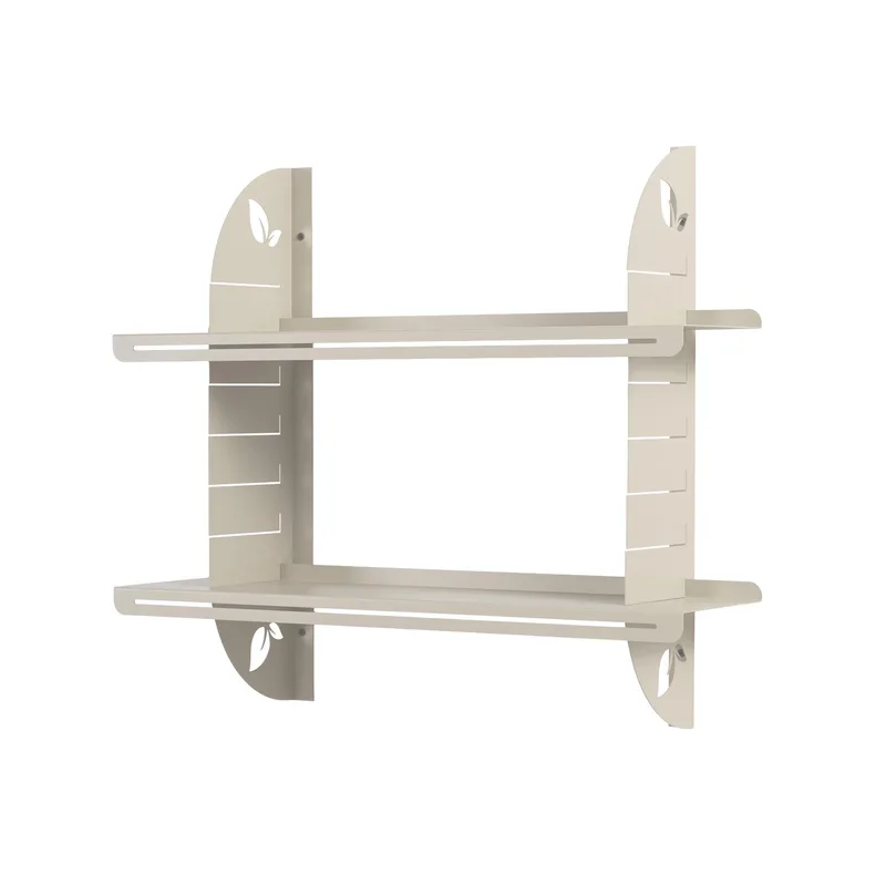 Clavor vegghylle 70 cm, Myk Beige