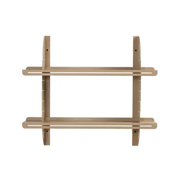 Clavor vegghylle 70 cm - Taupe - Oppbevaring - Oppbevaring til småting - Vegghengt oppbevaring