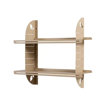 Clavor vegghylle 70 cm - Taupe - Oppbevaring - Oppbevaring til småting - Vegghengt oppbevaring