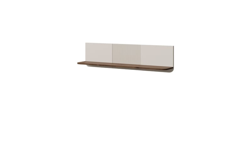 Cucina Vegghylle 120x22 cm - Beige/Brun - Oppbevaring - Oppbevaring til småting - Vegghengt oppbevaring