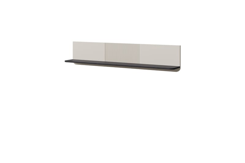 Cucina Vegghylle 150x22 cm - Beige/Grå - Oppbevaring - Oppbevaring til småting - Vegghengt oppbevaring