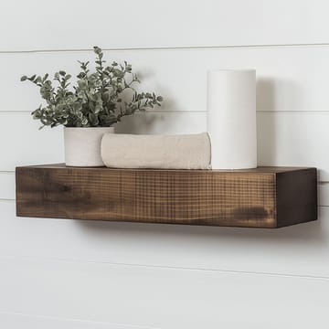 Dekorativ vegghylle i tre Hanah Home Rafect Tre (13 x 60 x 11 cm) Modell enkel hylle - Oppbevaring - Oppbevaring til småting - Vegghengt oppbevaring