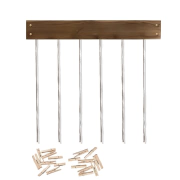 Dekorativ vegghylle i tre Hanah Home Rafixy (100 x 10 x 2 cm) - Oppbevaring - Oppbevaring til småting - Vegghengt oppbevaring