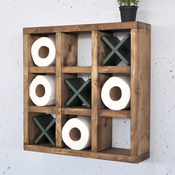 Dekorativ vegghylle i tre Hanah Home Raflin (42,5 x 42,5 x 11 cm) Tre / Grønn - Oppbevaring - Oppbevaring til småting - Vegghengt oppbevaring