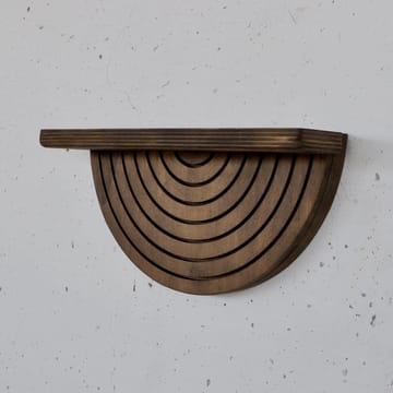 Dekorativ vegghylle i tre Hanah Home Raflon (31 x 16 x 9 cm) Modell halvsirkel ned - Oppbevaring - Oppbevaring til småting - Vegghengt oppbevaring