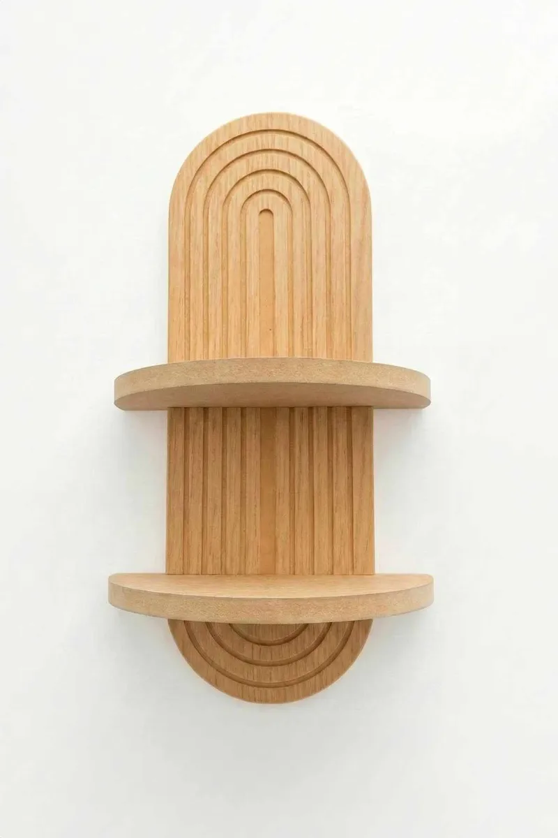 Drelor vegghylle 20x70 cm, Eik