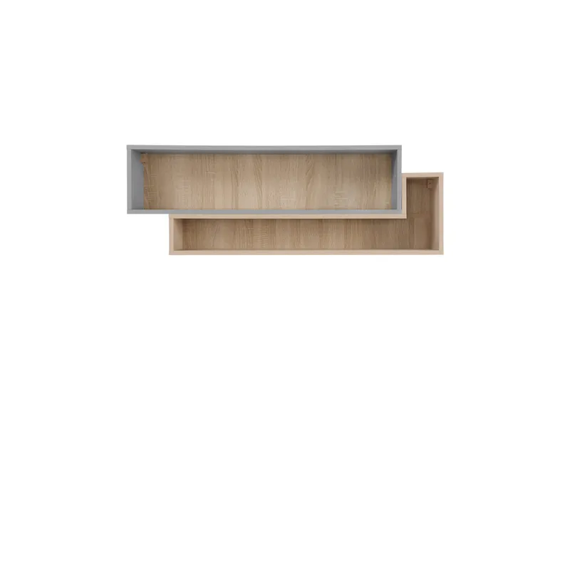 Edson Vegghylle 115 cm i Tre med Metallramme, Beige