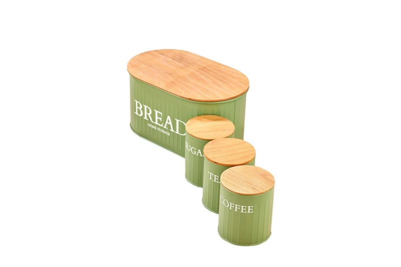 Elven Oppbevaringsboks 15 cm 4-pack - Lysegrønn - Oppbevaring - Oppbevaring til småting