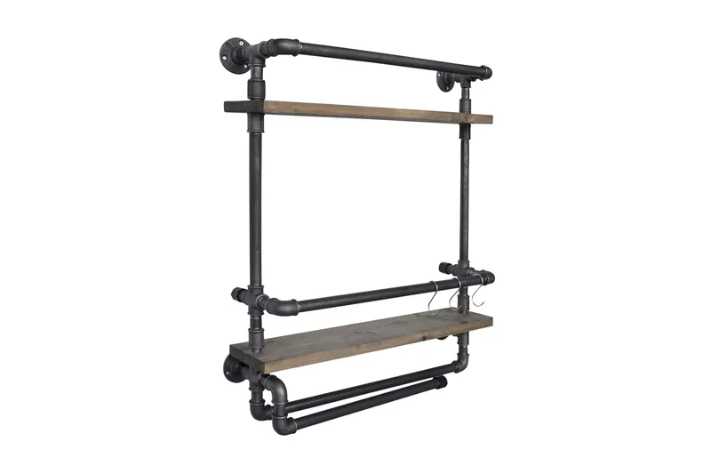 Evila Vegghylle Rør/Tre