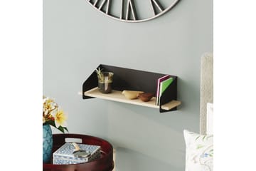 Faeryn Vegghylle 40 cm - Svart - Oppbevaring - Hylle