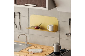Faeryn Vegghylle 55 cm - Gull - Oppbevaring - Oppbevaring til småting - Vegghengt oppbevaring