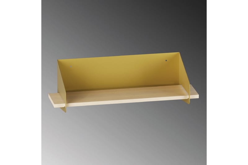 Faeryn Vegghylle 60 cm - Gull - Oppbevaring - Oppbevaring til småting - Vegghengt oppbevaring