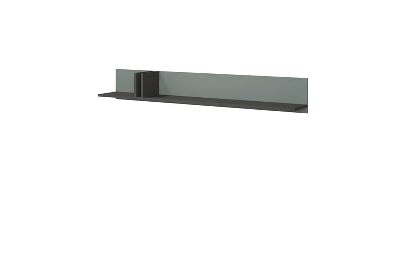 Farshian Vegghylle 150x22 cm - Grå/Grønn - Oppbevaring - Oppbevaring til småting - Vegghengt oppbevaring