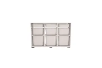 Flerbruks Kapasitetskap Belna Hvit - Hvit - Oppbevaring - Oppbevaring til småting - Oppbevaringskasse