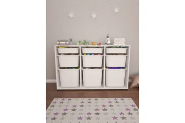 Flerbruks Kapasitetskap Belna Hvit - Hvit - Oppbevaring - Oppbevaring til småting - Oppbevaringskasse