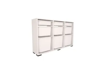 Flerbruks Kapasitetskap Belna Hvit - Hvit - Oppbevaring - Oppbevaring til småting - Oppbevaringskasse