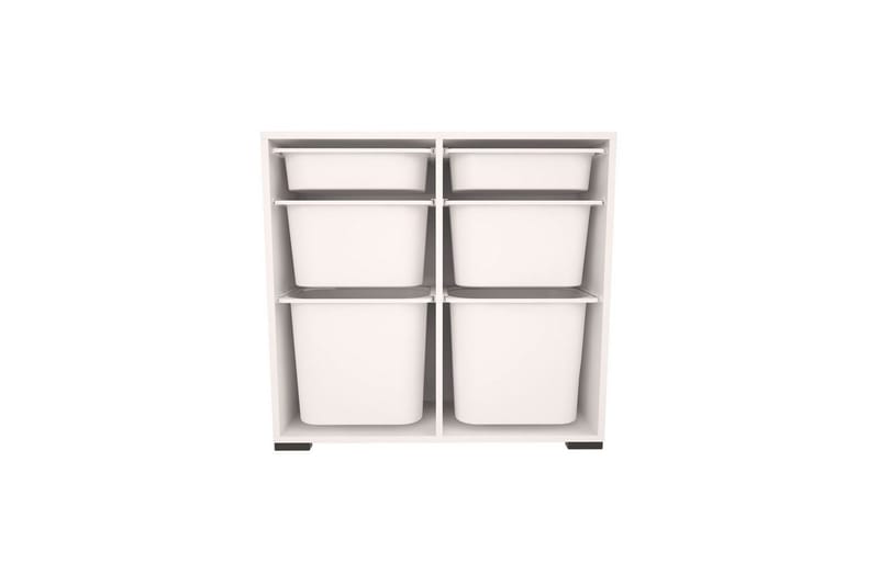 Flerbruks Kapasitetskap Carla Hvit - Hvit - Oppbevaring - Oppbevaring til småting - Oppbevaringskasse