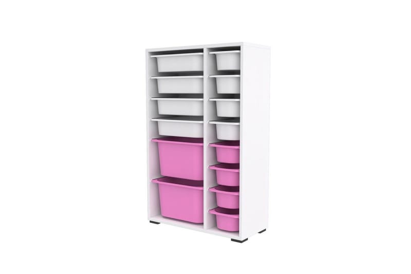 Flerbruks Kapasitetskap Kjerne (69,5 x 109 x 30 cm) Hvit / Veyaa, Hvit / Veyaa