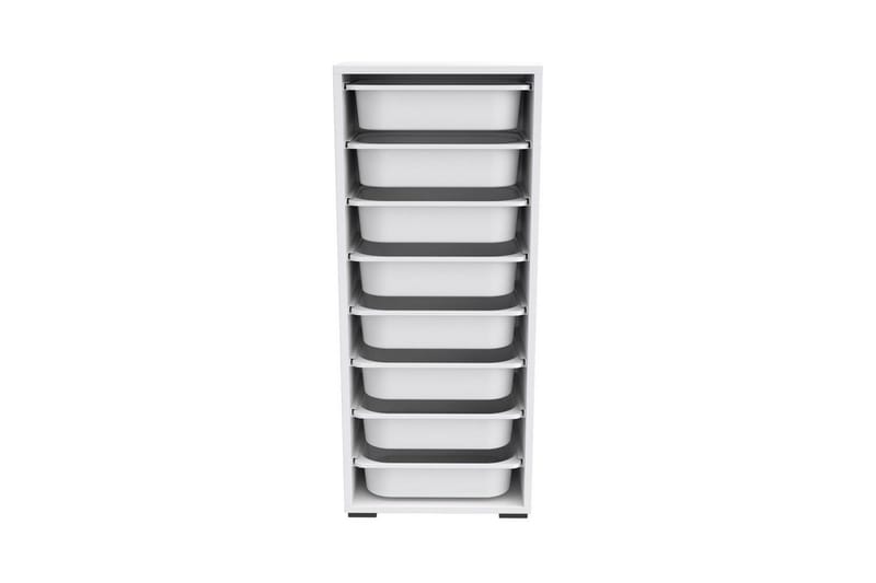 Flerbruks Kapasitetskap Versa Hvit - Hvit - Oppbevaring - Oppbevaring til småting - Oppbevaringskasse