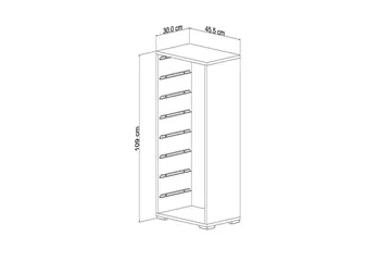 Flerbruks Kapasitetskap Versa Hvit / Veyaa - Hvit / Veyaa - Oppbevaring - Oppbevaring til småting - Oppbevaringskasse