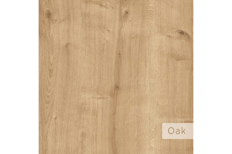 Glenure Vegghylle 123 cm - Eik - Oppbevaring - Hylle