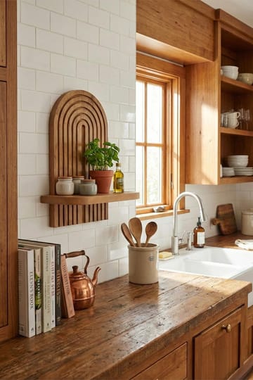 Hasina Vegghylle 26x35x13 cm - Eik - Oppbevaring - Oppbevaring til småting - Vegghengt oppbevaring