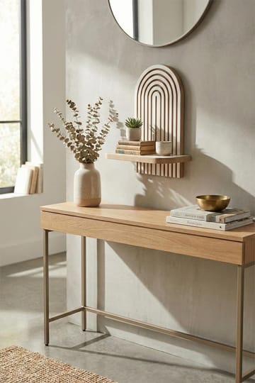 Hasina Vegghylle 26x35x13 cm - Hvit - Oppbevaring - Oppbevaring til småting - Vegghengt oppbevaring