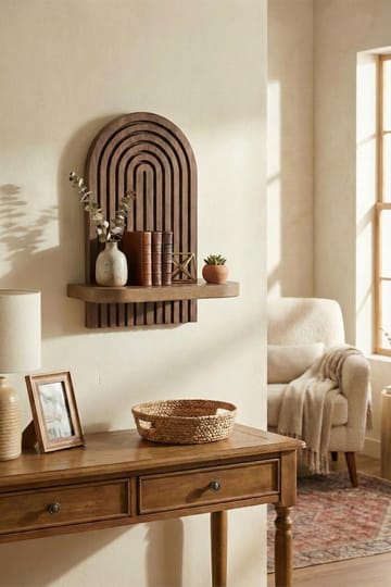 Hasina Vegghylle 26x35x13 cm - Wenge - Oppbevaring - Oppbevaring til småting - Vegghengt oppbevaring