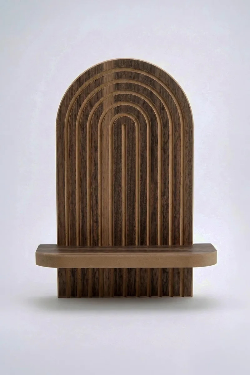 Hasina Vegghylle 26x35x13 cm, Wenge