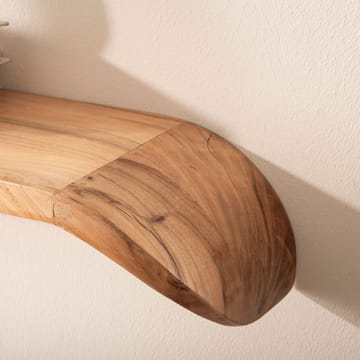 Helano vegghylle 120 cm - varm honningbrun - Oppbevaring - Oppbevaring til småting - Vegghengt oppbevaring