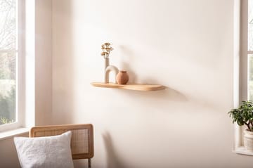 Helela Vegghylle 40 cm Asymmetrisk - varm honningbrun - Oppbevaring - Oppbevaring til småting - Vegghengt oppbevaring