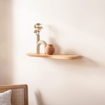 Helela Vegghylle 60 cm Asymmetrisk - varm honningbrun - Oppbevaring - Oppbevaring til småting - Vegghengt oppbevaring
