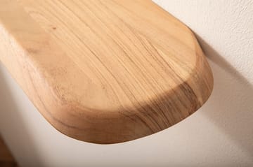 Helela Vegghylle 60 cm Asymmetrisk - varm honningbrun - Oppbevaring - Oppbevaring til småting - Vegghengt oppbevaring