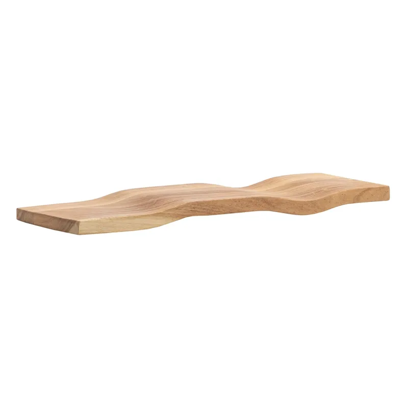 Helova vegghylle 60 cm, varm honningbrun