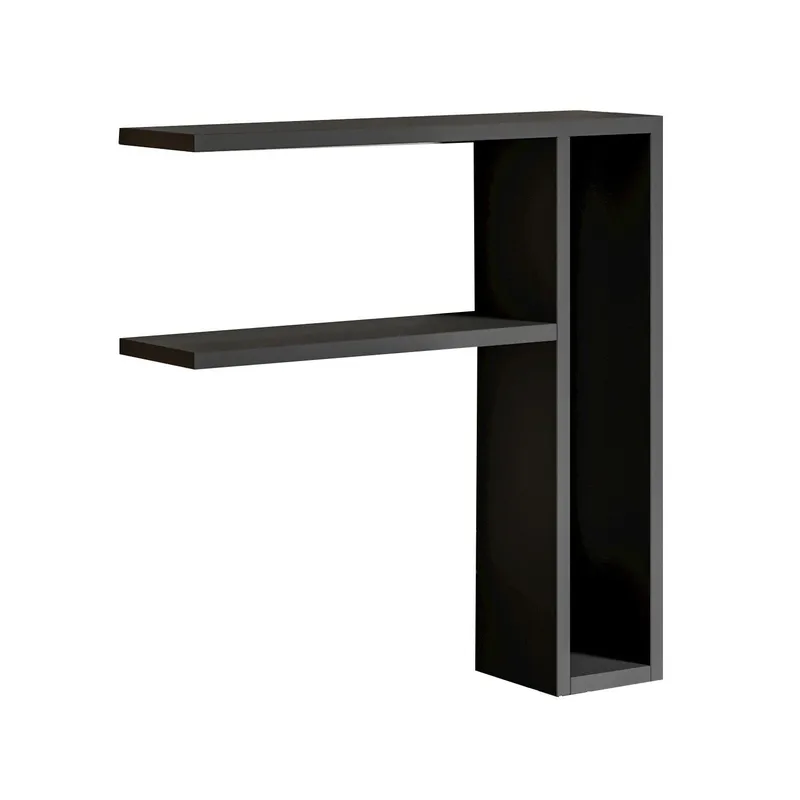 Hollowmere Vegghylle 60x61,8x15 cm, Antrasitt