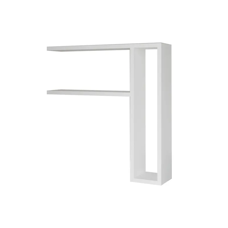 Hollowmere Vegghylle 60x61,8x15 cm, Hvit