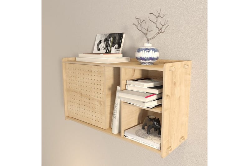 Hyler Vegghylle Brima Oak Natur - Oppbevaring - Oppbevaring til småting - Vegghengt oppbevaring