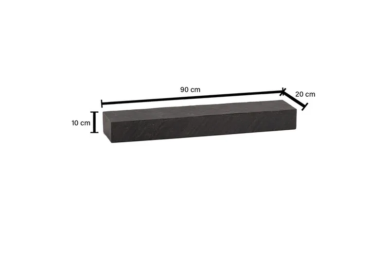 Hyllor Wohnling 90x20 cm - Oppbevaring - Oppbevaring til småting - Vegghengt oppbevaring