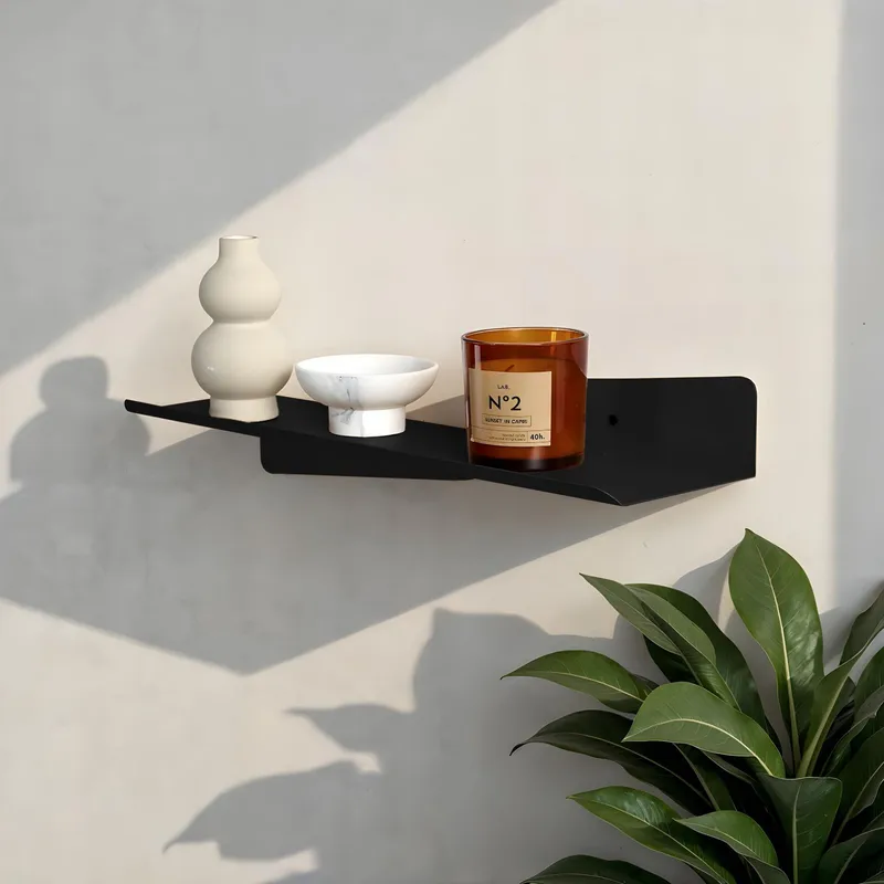 Jorricon vegghylle 60 cm - Svart - Oppbevaring - Oppbevaring til småting - Vegghengt oppbevaring