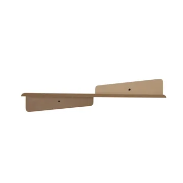 Jorricon vegghylle 60 cm - Taupe - Oppbevaring - Oppbevaring til småting - Vegghengt oppbevaring