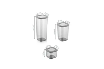 Kazuyasu Oppbevaringskrukke - Antrasitt - Oppbevaring - Oppbevaring til småting - Oppbevaringsboks