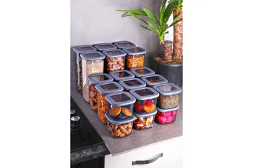 Kazuyasu Oppbevaringskrukke - Grå - Oppbevaring - Oppbevaring til småting - Oppbevaringsboks