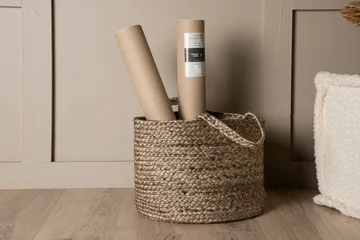 Bhopal Kurv Rund - Svart - Oppbevaring - Oppbevaring til småting - Kurv