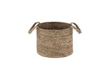 Bhopal Kurv Rund - Svart - Oppbevaring - Oppbevaring til småting - Kurv