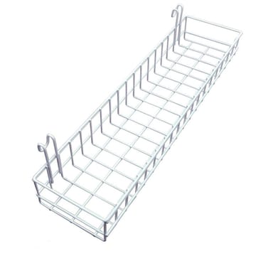 Decorative Metal Wall Accessory 11x40 - Oppbevaring - Oppbevaring til småting - Kurv - Trådkurv