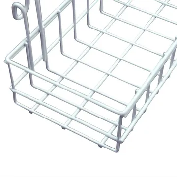 Decorative Metal Wall Accessory 11x40 - Oppbevaring - Oppbevaring til småting - Kurv - Trådkurv