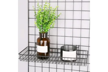 Dekorativ Veggpynt - Svart - Oppbevaring - Oppbevaring til småting - Kurv - Trådkurv