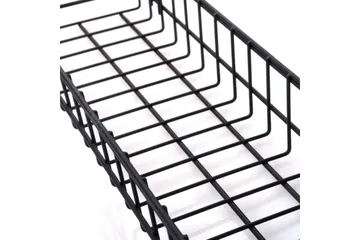 Dekorativ Veggpynt - Svart - Oppbevaring - Oppbevaring til småting - Kurv - Trådkurv